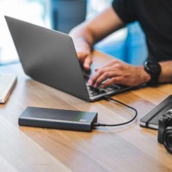 Kabel Green Cell GC PowerStream USB-C - USB-C 30cm, szybkie ładowania power Delivery (60W), Ultra Charge, QC 3.0