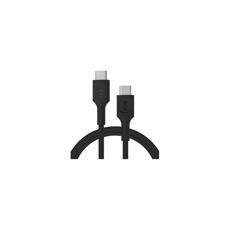 USB-C kabel 1.2m 100W Greencell PowerStream szybkie ładowania PD Panther kolor czarny
