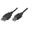 Logo USB kabel (2.0), USB A M - USB B (M), 1.8m, blister