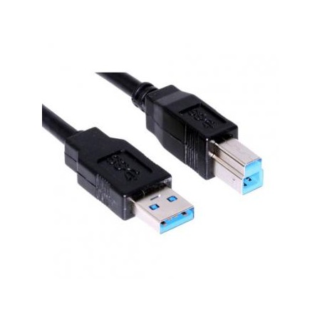 USB kabel (3.0), USB A M - USB 3.0 B (M), 1.8m, czarny