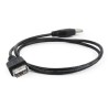 Logo Przedłużacz USB (2.0), USB A M - USB A F, 1.8m, czarna, 10-pack, cena za 1 szt.