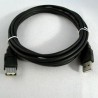 Logo Economy Przedłużacz USB (2.0), USB A M - USB A F, 1.8m, czarny, EOL