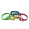 USB kabel (2.0), USB A M - microUSB (M), 0.25m, niebieski, na nadgarstek