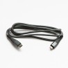 Logo USB kabel (2.0), USB C (M) - Apple Lightning M, 1m, certyfikat MFi, srebrny, box, oplot nylonowy, aluminiowa osłona złącza,