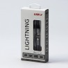 Logo USB kabel (2.0), USB C (M) - Apple Lightning M, 2m, certyfikat MFi, srebrny, box, oplot nylonowy, aluminiowa osłona złącza,