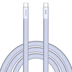 Verbatim USB-C kabel SoftTouch USB C (M) - USB C (M), 60W, 1.2m, fiolet, box, 30275
