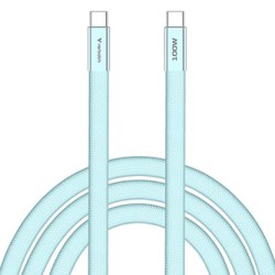 Verbatim USB-C kabel SoftTouch USB C (M) - USB C (M), 100W, 1.2m, niebieski, box, 30276