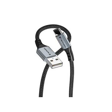 Verbatim USB kabel USB A M - USB C (M), 18W, 1.2m, czarny, box, 31843