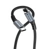 Verbatim USB kabel USB C (M) - USB C (M), 60W, 1.2m, czarny, box, 31845