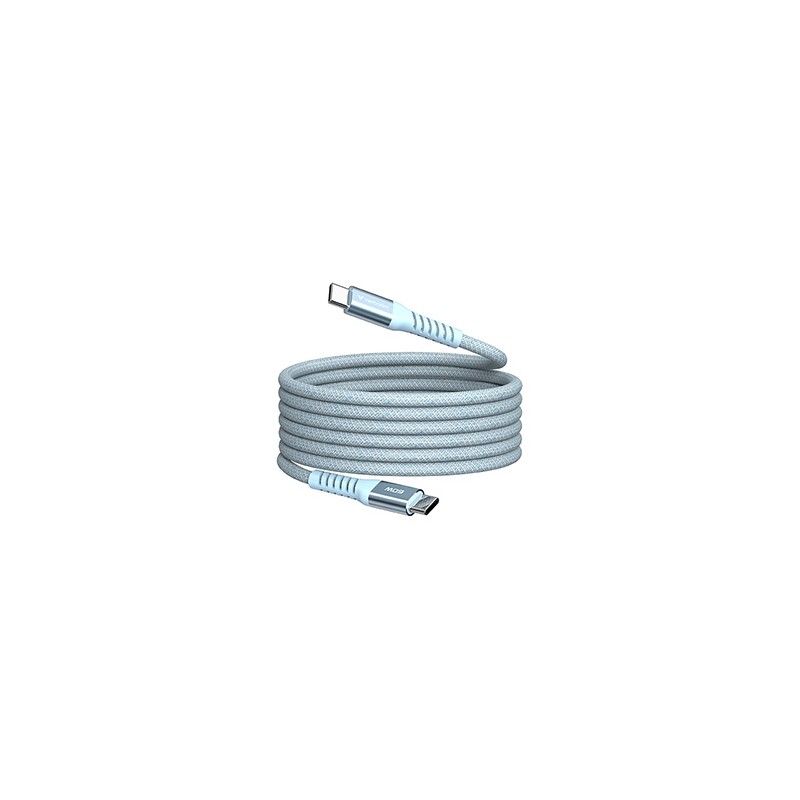 Verbatim USB-C kabel USB C (M) - USB C (M), 60W, 1.2m, magnetyczny, niebieski, box, 31852