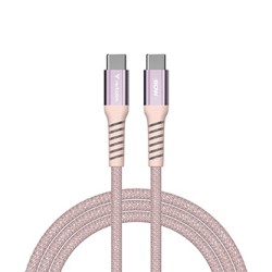 Verbatim USB-C kabel USB C (M) - USB C (M), 60W, 1.2m, magnetyczny, różowy, box, 31853