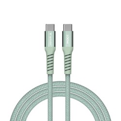Verbatim USB-C kabel USB C (M) - USB C (M), 100W, 1.2m, magnetyczny, zielony, box, 31855