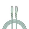 Verbatim USB-C kabel USB C (M) - USB C (M), 100W, 1.2m, magnetyczny, zielony, box, 31855