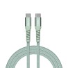 Verbatim USB-C kabel USB C (M) - USB C (M), 60W, 1.2m, magnetyczny, zielony, box, 31864