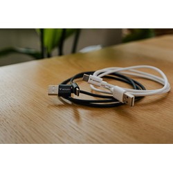 Verbatim USB kabel USB A M - USB C (M), 18W, 1m, czarno-biały, box, 32393