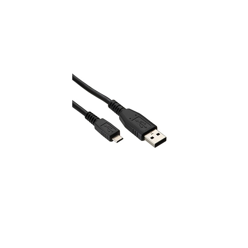 Logo USB kabel (2.0), USB A M - microUSB (M), 0.6m, blister, EOL