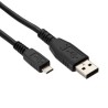USB kabel (2.0), USB A M - microUSB (M), 1.8m, czarny, EOL