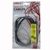 Logo USB kabel (2.0), USB A M - miniUSB (M), 1.8m, czarny, blister, EOL