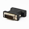 Video redukcja, DVI (24+5) M - VGA (D-sub) (F), czarna, Logo blister, EOL