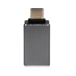 USB redukcja, (3.1), USB C (M) - USB A F, metalowy, EOL