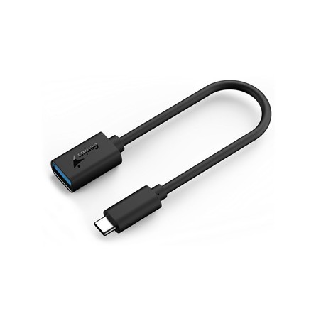 USB redukcja, (3.0), USB C (M) - USB A F, czarna, Genius USB 3.0, do 5Gbps