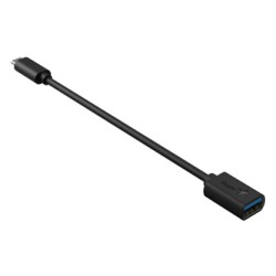 USB redukcja, (3.0), USB C (M) - USB A F, czarna, Genius USB 3.0, do 5Gbps