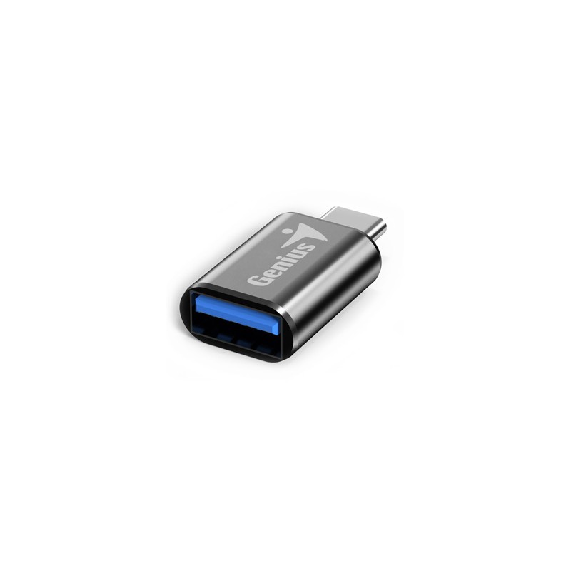 USB redukcja, (3.0), USB C (M) - USB A F, czarna, Genius USB 3.0, do 5Gbps