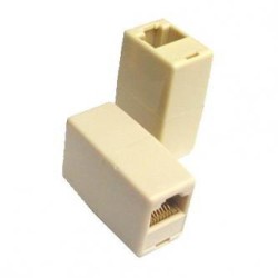 Złącze przewodów LAN, RJ45 F - RJ45 F, Logo blister niekrzyżowy, EOL