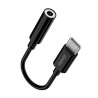 USB/Audio adapter, USB C (M) - Jack (3,5mm) F, stereo, czarna, Genius ACC-C100