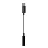 USB/Audio adapter, USB C (M) - Jack (3,5mm) F, stereo, czarna, Genius ACC-C100