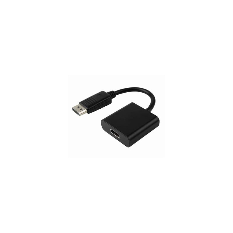 Video redukcja, DisplayPort M - HDMI F, HDMI 1.3 - Standard, czarna, Logo blister