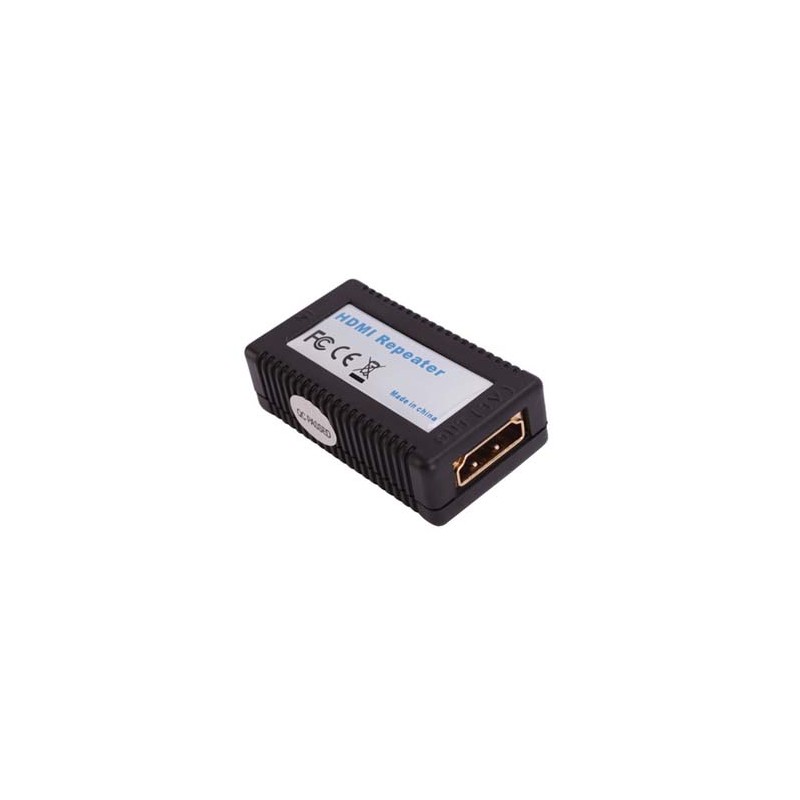 Video Repeater, HDMI F - HDMI F, HDMI 1.3 - Standard, czarna, aktywne przedłużenie do łącznej długości maks. 35m, EOL
