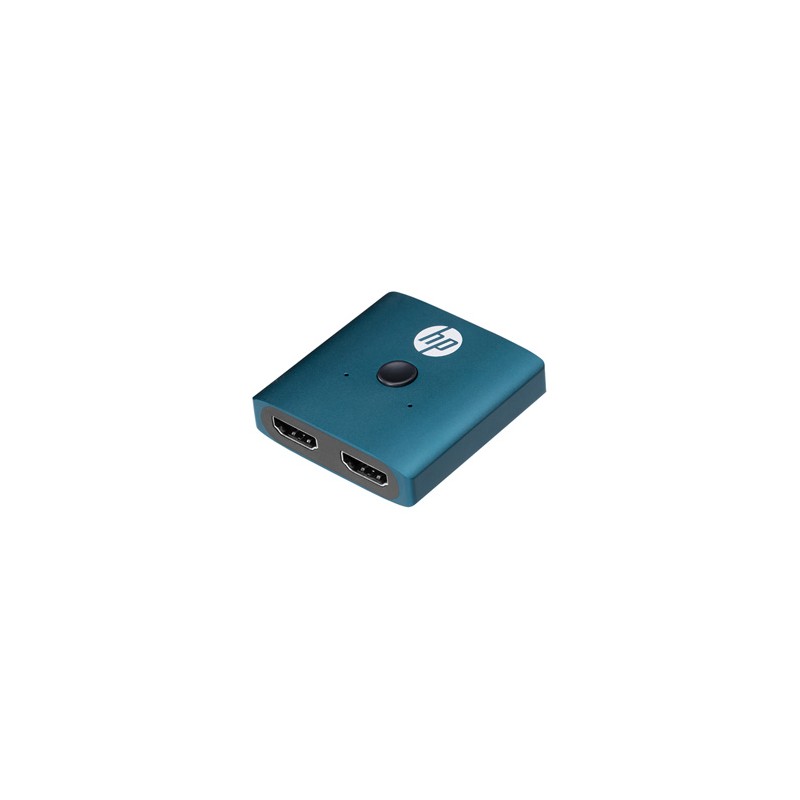 HDMI Switch, DHC-HD01V, HDMI F - 2x HDMI F, Morandi blue, Hewlett-Packard