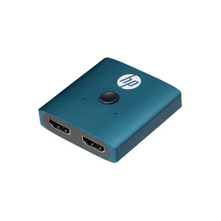 HDMI Switch, DHC-HD01V, HDMI F - 2x HDMI F, Morandi blue, Hewlett-Packard