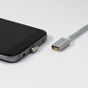 USB końcówka, USB C (M) - połączenie magnetyczne, srebrna, do użytku z kablem magnetycznym, EOL