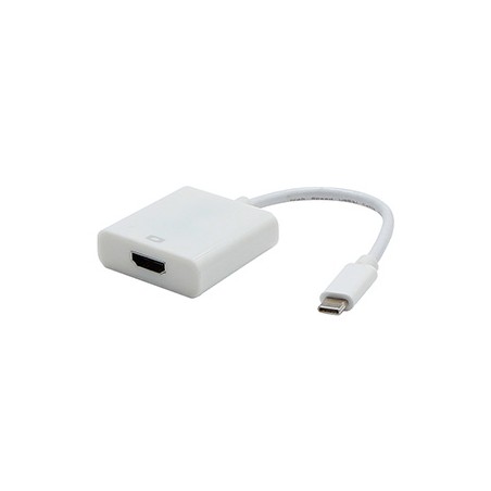 USB/Video adapter, DP Alt Mode, USB C (M) - HDMI F, biały, plastic bag 4K2K@30Hz, EOL