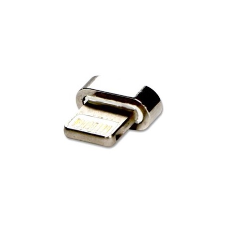 USB końcówka, Apple Lightning M - połączenie magnetyczne, srebrna, redukcja do kabla magnetycznego 59257, EOL