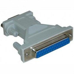 Serial redukcja, do myszy, DB9 (M) - DB25 F, szara, Logo 68011, EOL