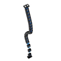Powerton ERGO GANSO PRO Organizer kabli, czarno-niebieski