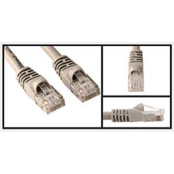 Przewód LAN FTP patchcord, Cat.5e, RJ45 M - RJ45 M, 1.5 m, chroniony, szary, economy