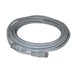 Przewód LAN FTP patchcord, Cat.5e, RJ45 M - RJ45 M, 1.5 m, chroniony, szary, economy