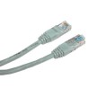 Przewód LAN UTP patchcord, Cat.6, RJ45 M - RJ45 M, 5 m, nieekranowany, szary, economy, EOL