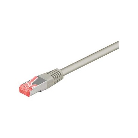 Przewód LAN S/FTP patchcord, Cat.6, RJ45 M - RJ45 M, 7 m, chroniony, LSOH, szary, economy, EOL