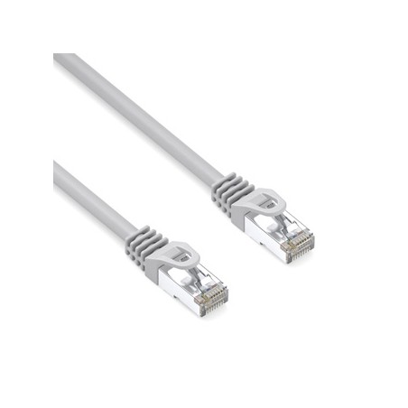 Przewód LAN S/FTP patchcord, Cat.6a, RJ45 M - RJ45 M, 10 m, podwójnie ekranowany, LSOH, szary, 10 Gb/s economy, EOL