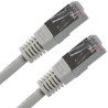 Przewód LAN FTP patchcord, Cat.5e, RJ45 M - RJ45 M, 20 m, chroniony, szary, economy, EOL