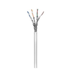Przewód LAN kabel S/FTP, Cat.6, Kabel - Kabel, 305 m, podwójnie ekranowany, CCA, szary, EOL