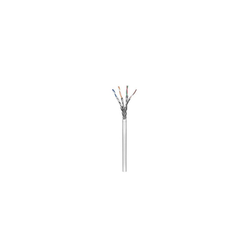 Przewód LAN kabel S/FTP, Cat.6, Kabel - Kabel, 305 m, podwójnie ekranowany, CCA, szary, EOL