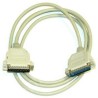 Kabel do transmisji danych równoległy, DB25 samec - DB25 samec, 2 m, LAPLINK, szary, opakowanie bulk