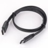 Kabel do dysku twardego eSATA, eSATA samec - eSATA samec, 1 m, 6 Gb/s, czarny, opakowanie bulk, EOL