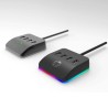 USB (3.0) hub 4-port, DHC-CT120, czarny, Hewlett-Packard, 4x USB 3.0, podświetlenie